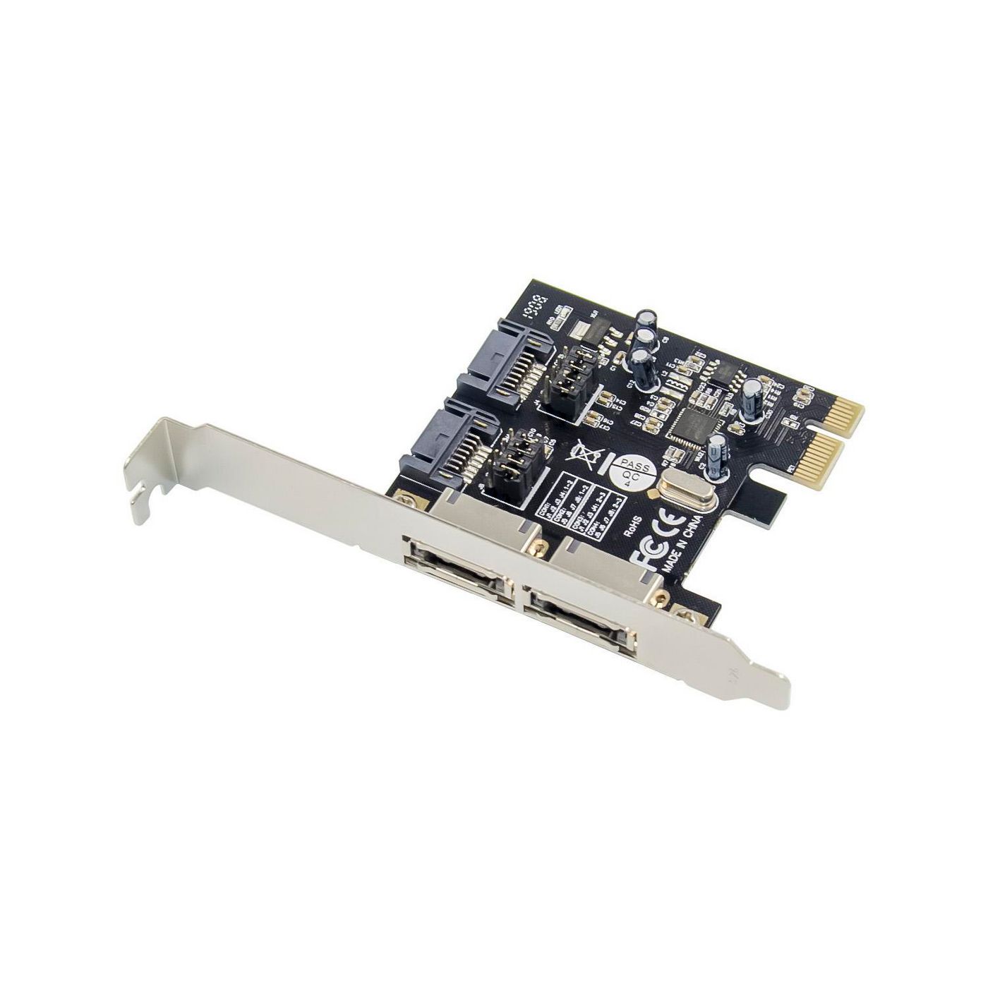 2-портова карта PCIe SATA3.0