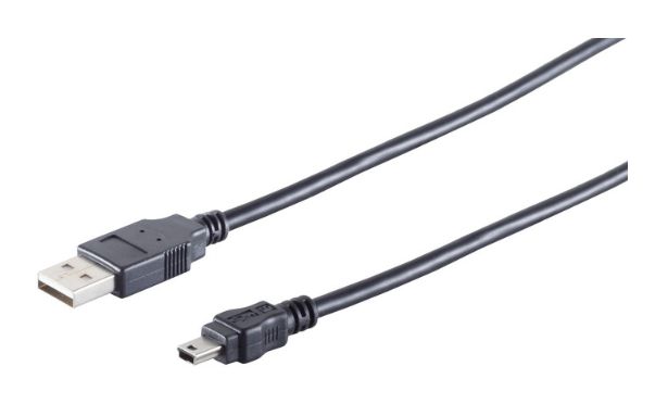 USB A - Mini USB B 5P 1.8м M-M