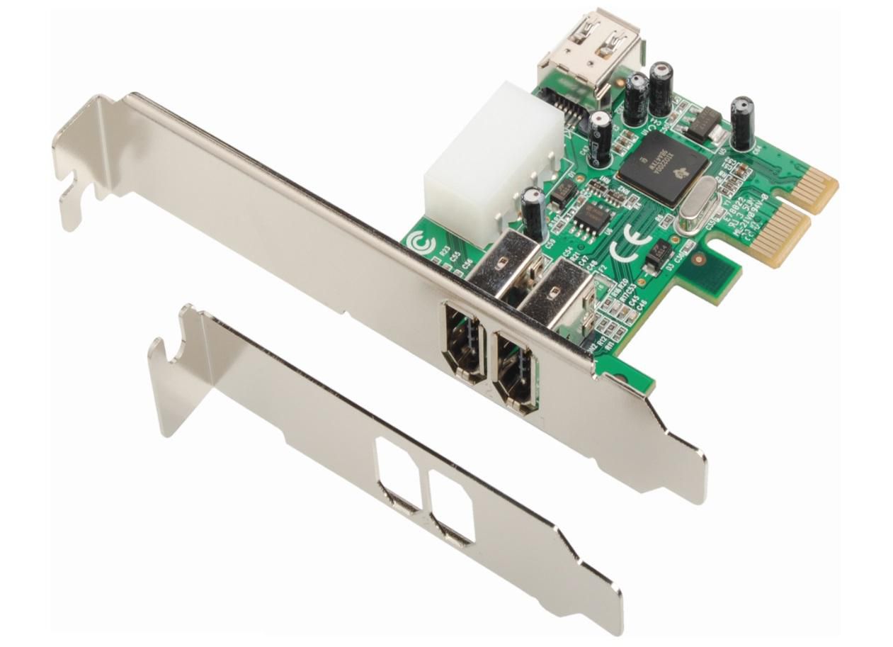 Interf. FireWire 3 Port PCI-E