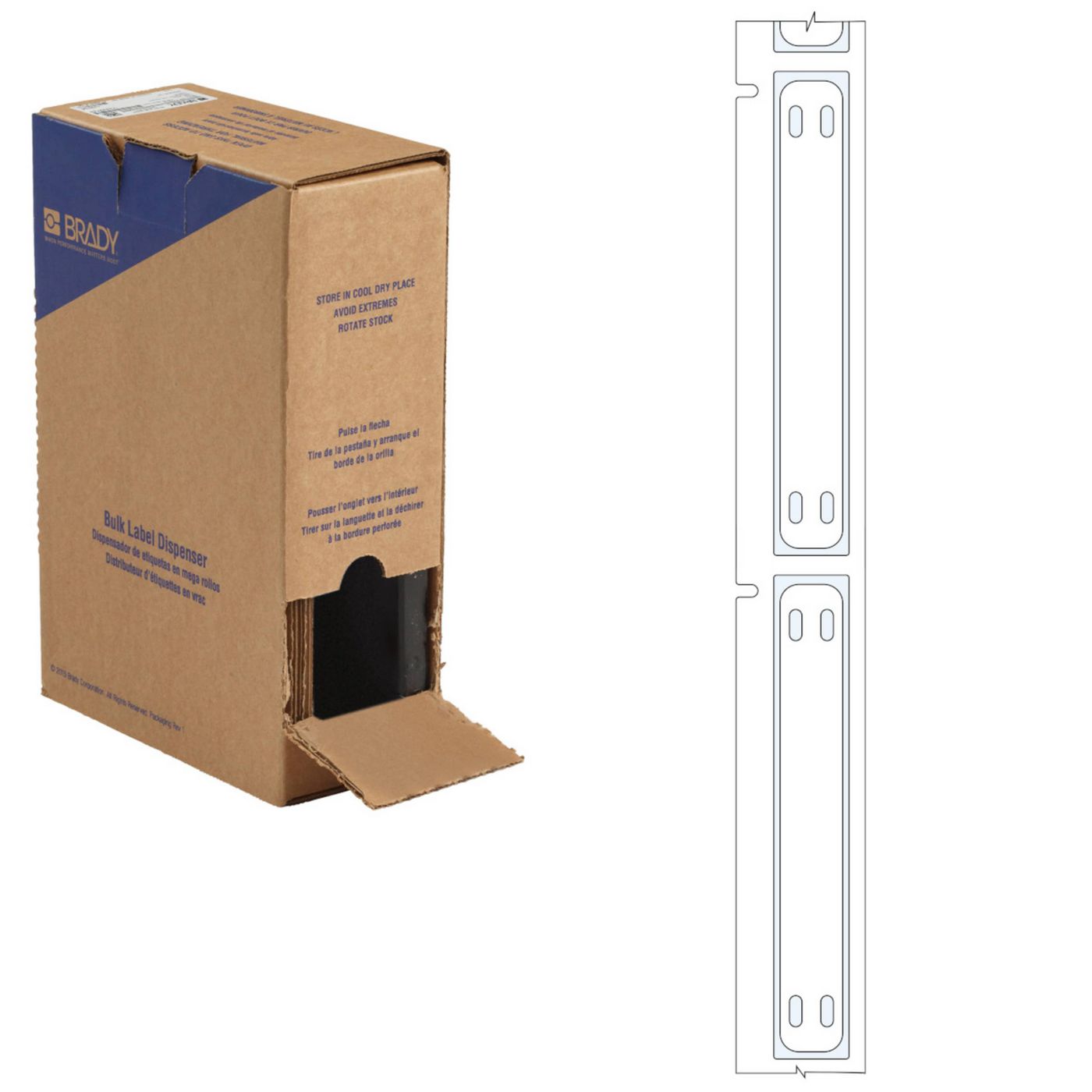 Bulk Polyurethane Cable Tag