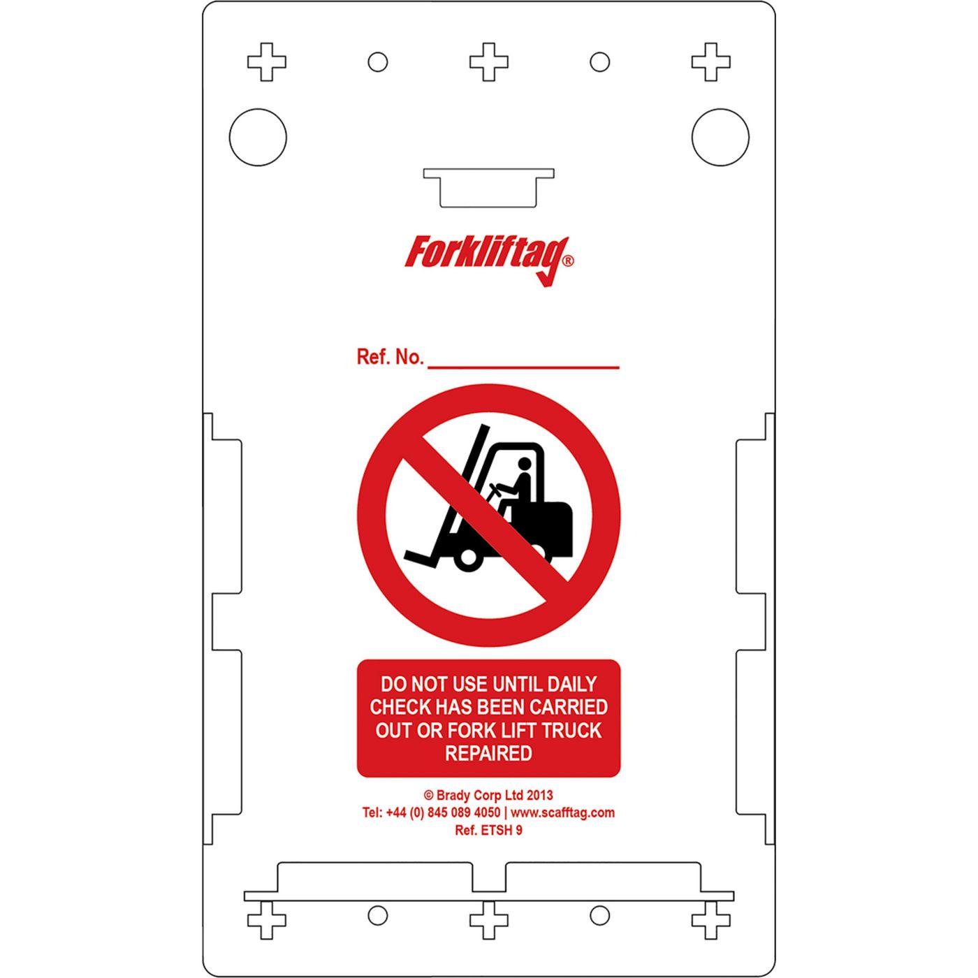 Forkliftag Holder