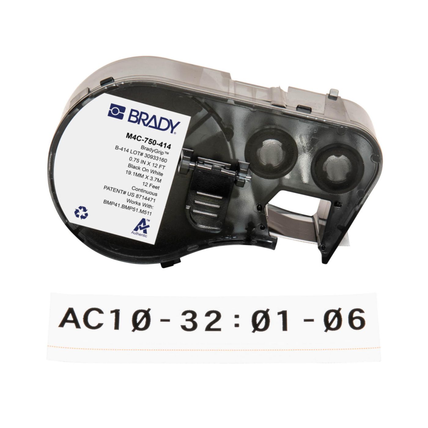 BradyGrip Print-on Hook 