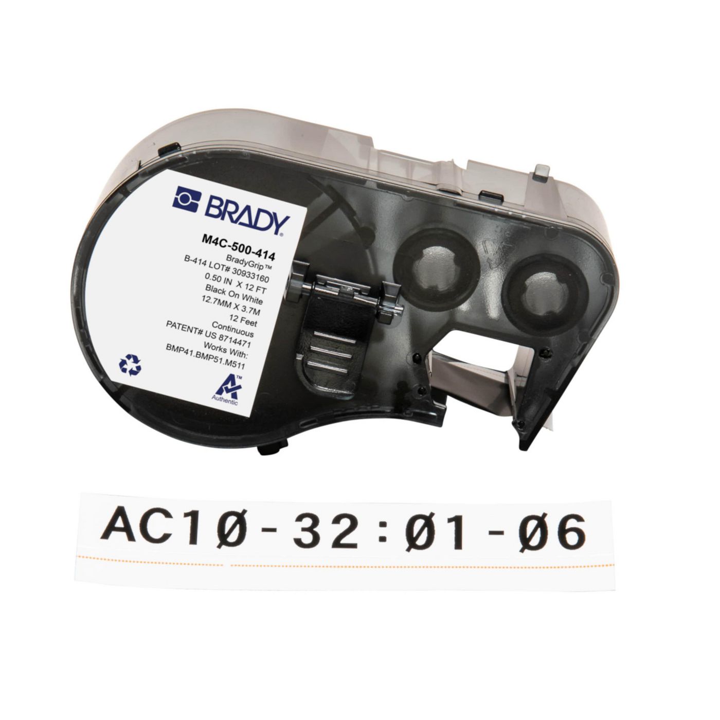 BradyGrip Print-on Hook