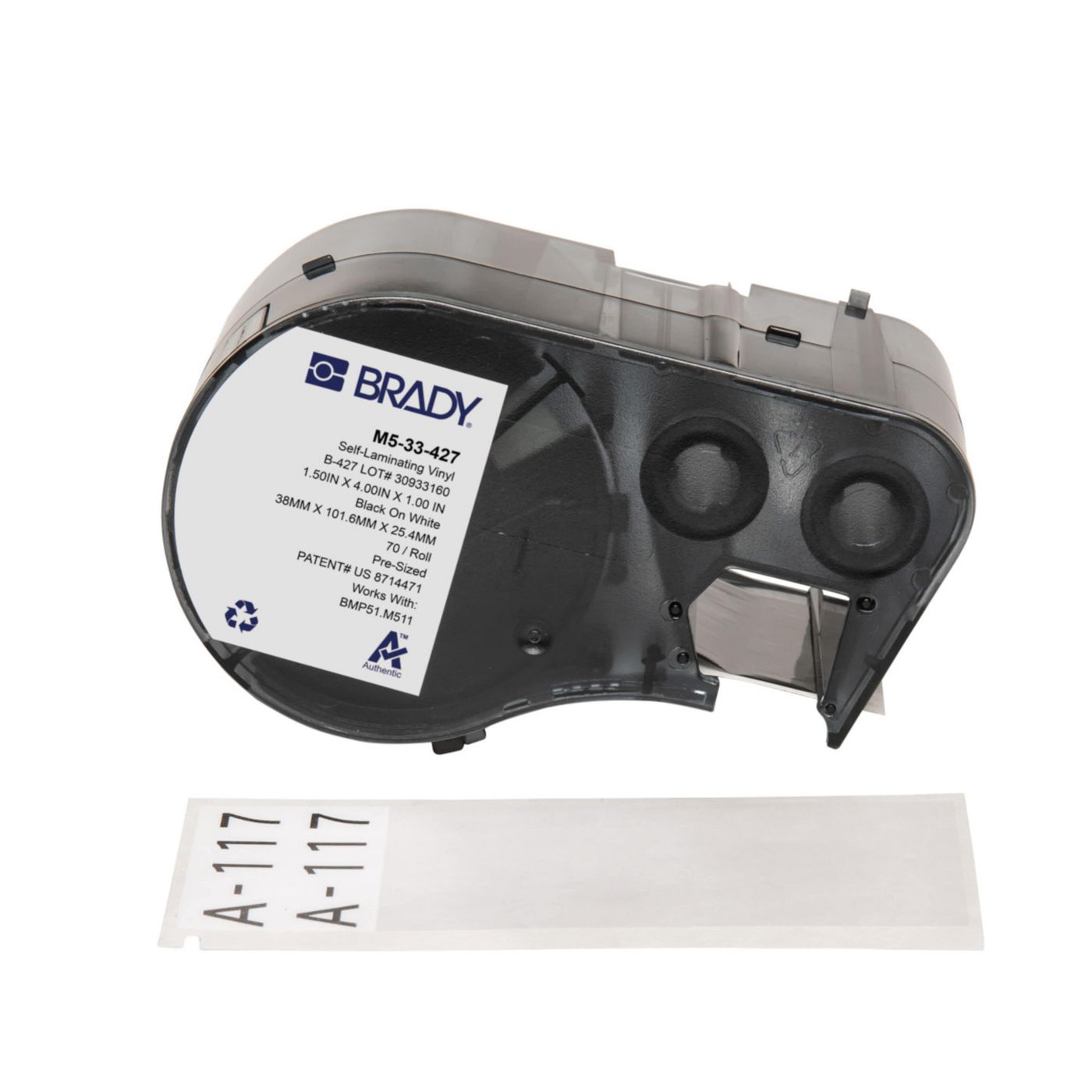 BMP51/BMP53/M511 Label 