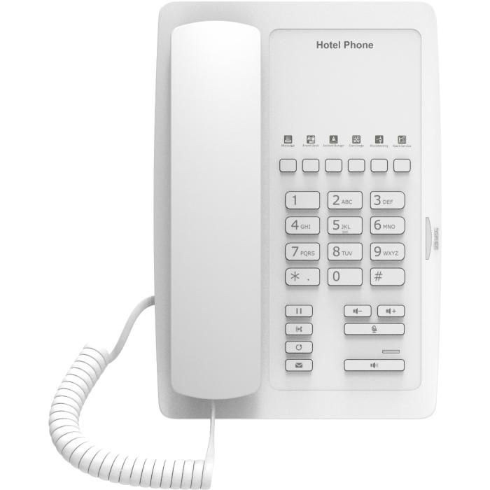 H3W Ip Phone White 2 Lines