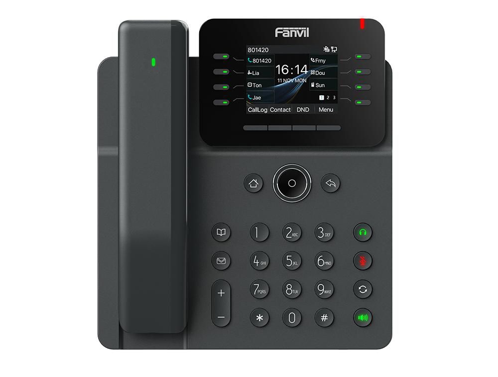 Ip Phone Black 12 Lines Lcd