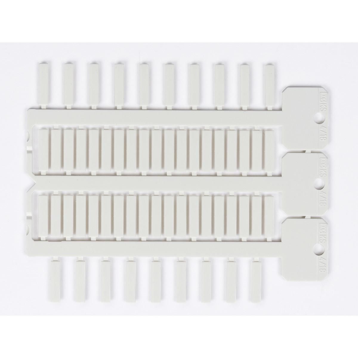 4x18 mm 3-tree white ACS tag