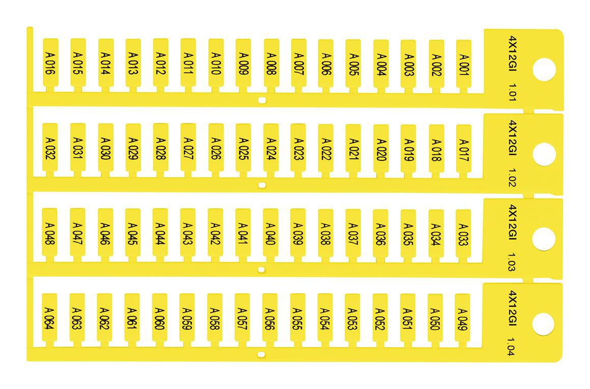 Cable & Wire Tags - 4mm x 12mm
