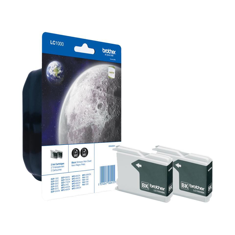LC-1000BKBP2DR 2 X BK