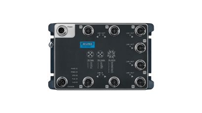 EN 50155 M12 8GE Managed 