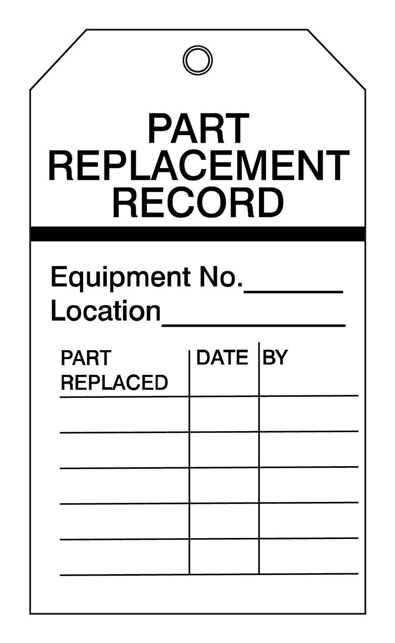 Equipment Inspection Tags - 