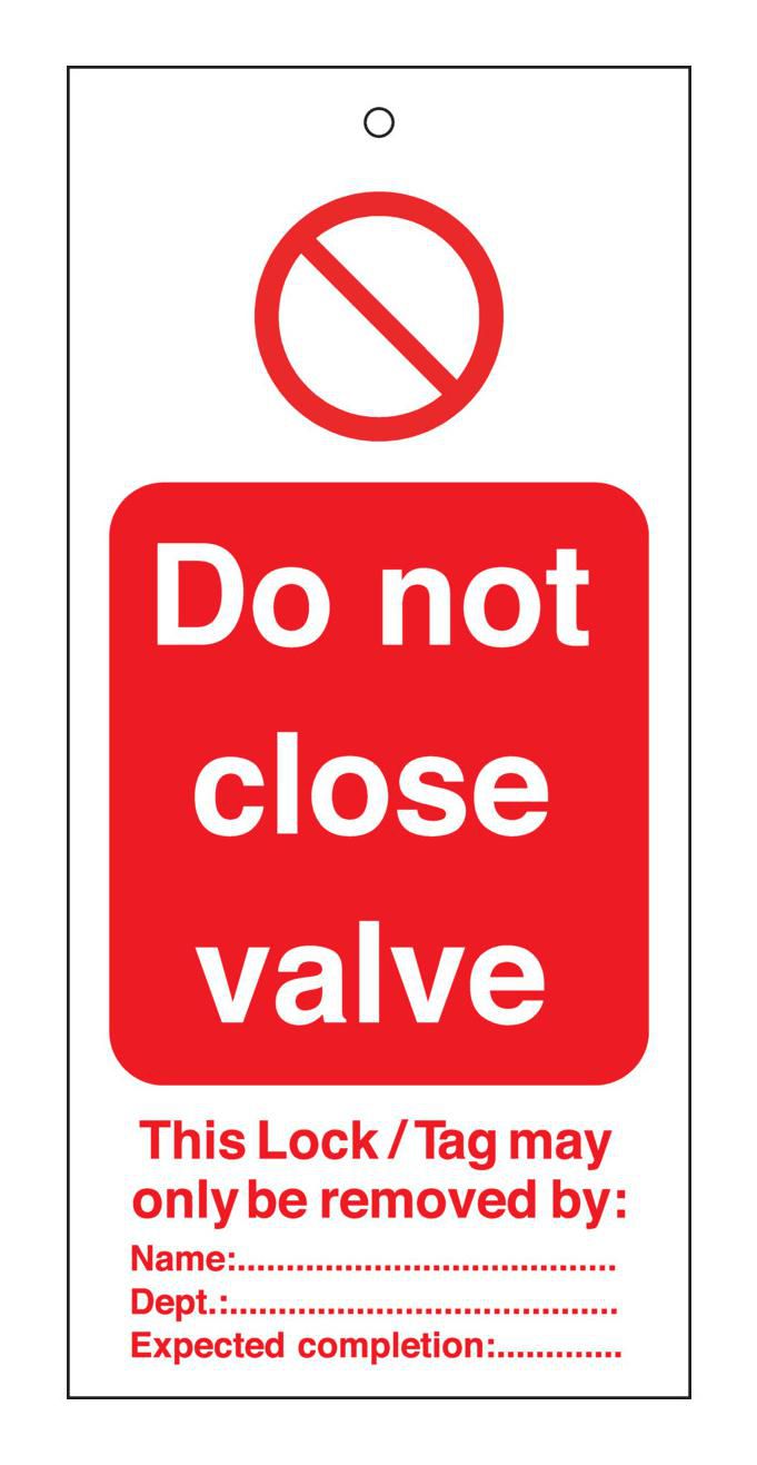 Tagout: Warning Tags