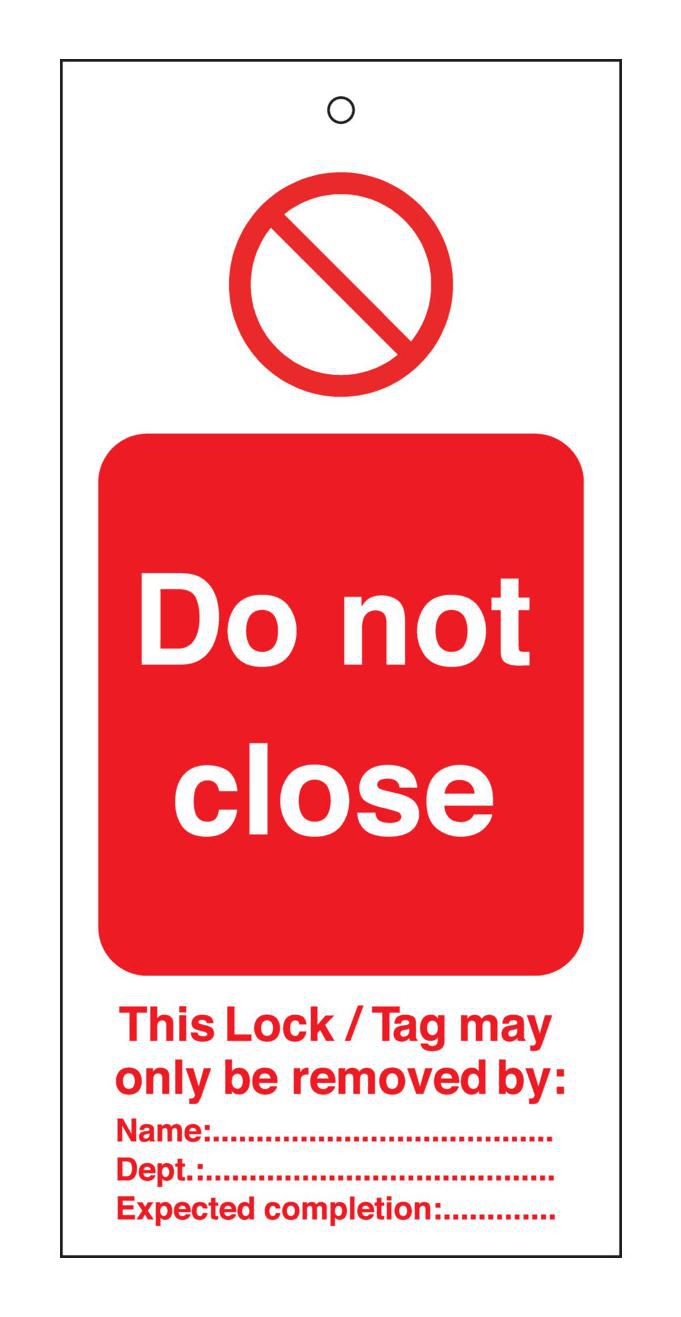 Tagout: Warning Tags