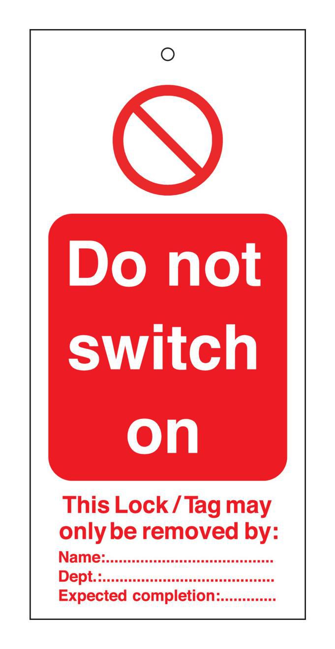 Tagout: Warning Tags