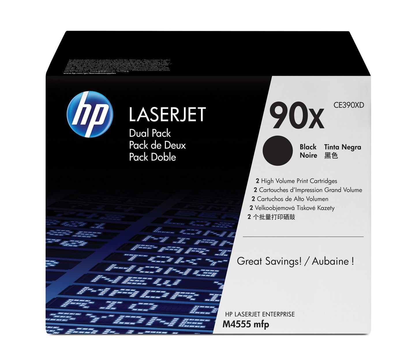 Toner Black 90x *2-pack*