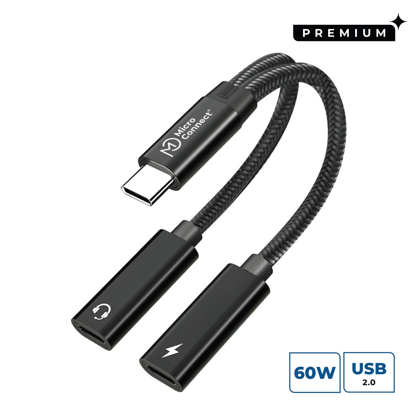 Premium USB-C to USB-C PD and