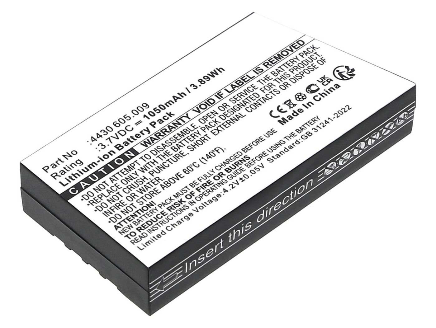 Battery 3.89Wh Li-ion 3.7V