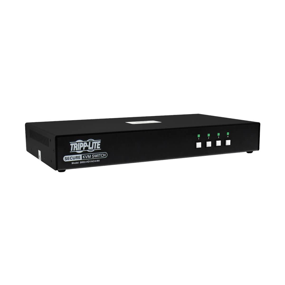 Secure Kvm Switch, 4-Port, 