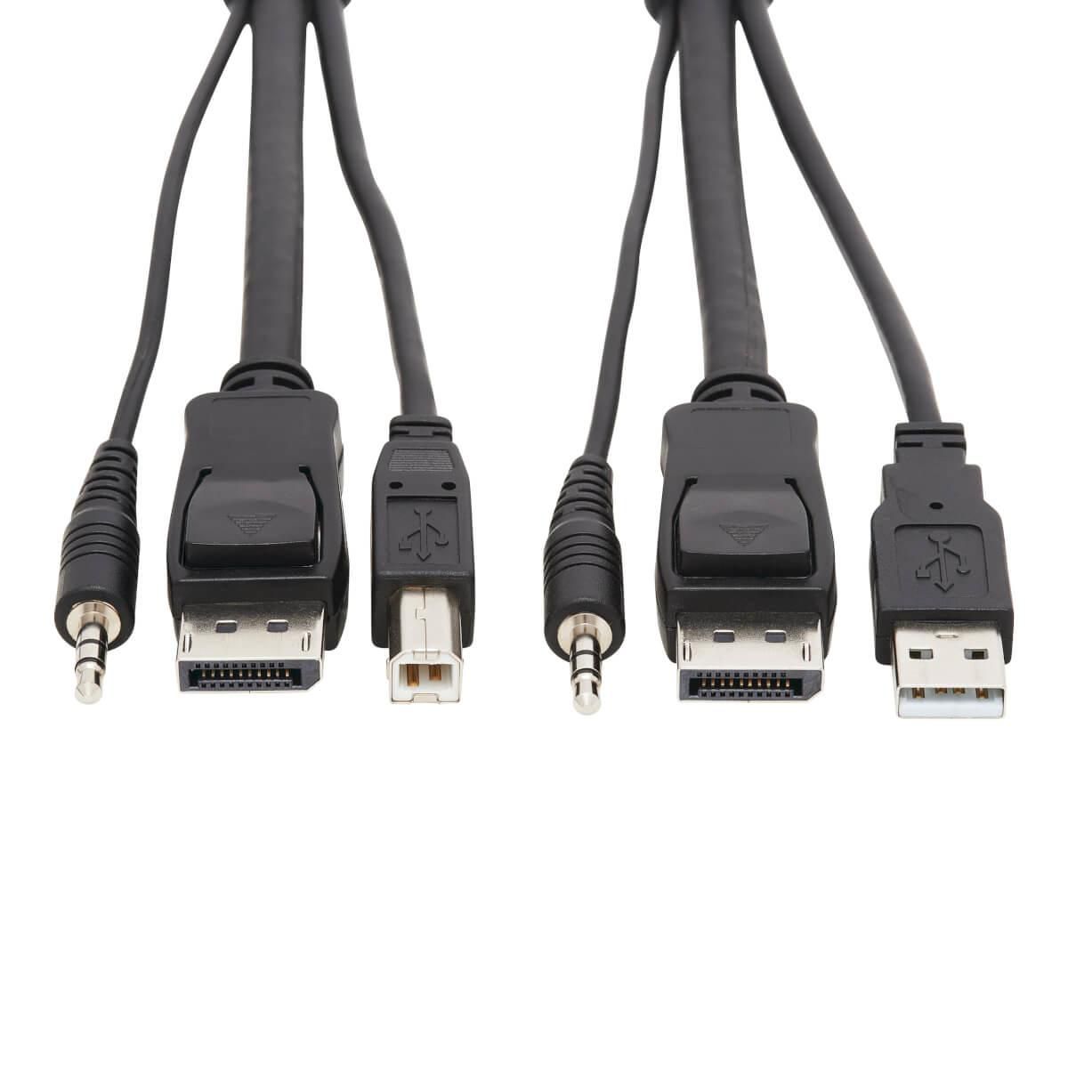 Displayport Kvm Cable Kit, 3 