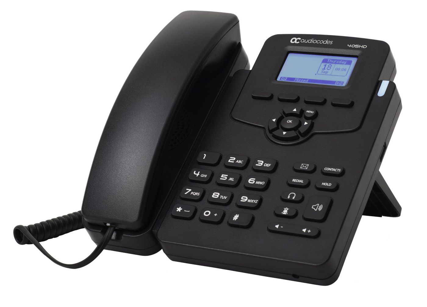 405 Ip Phone Black 2 Lines Lcd