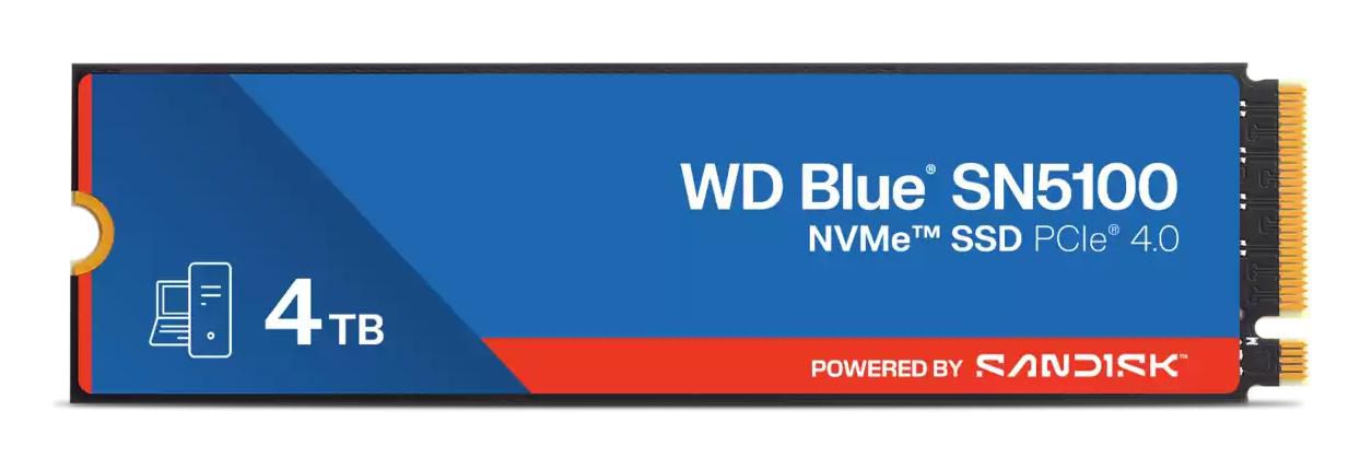4Tb Wd Blue Sn5100 Nvme Ssd