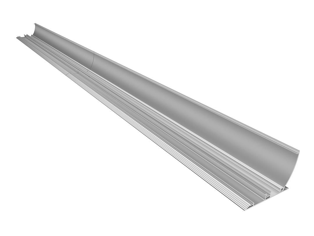 M Cable Cover Floor Aluminium