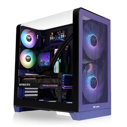 Computer Case Midi Tower Blue