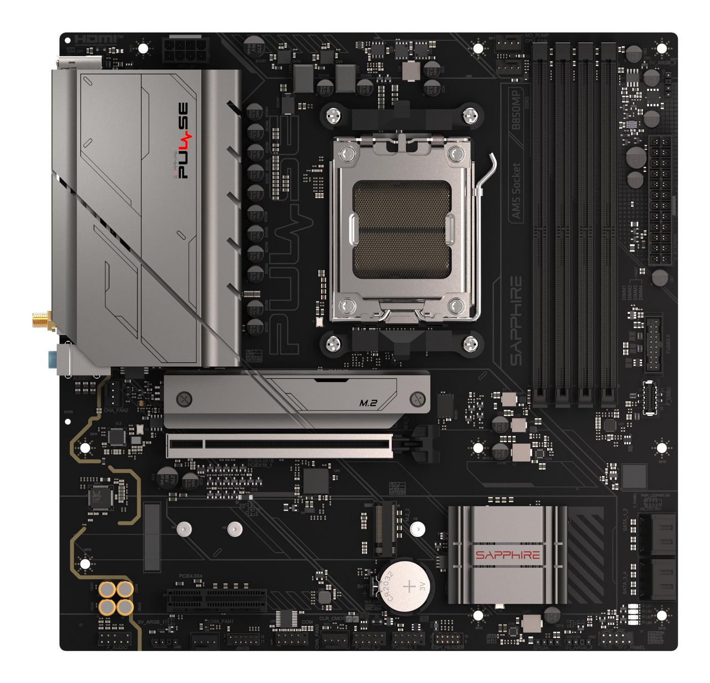 Pulse B850M Wifi Amd B850 