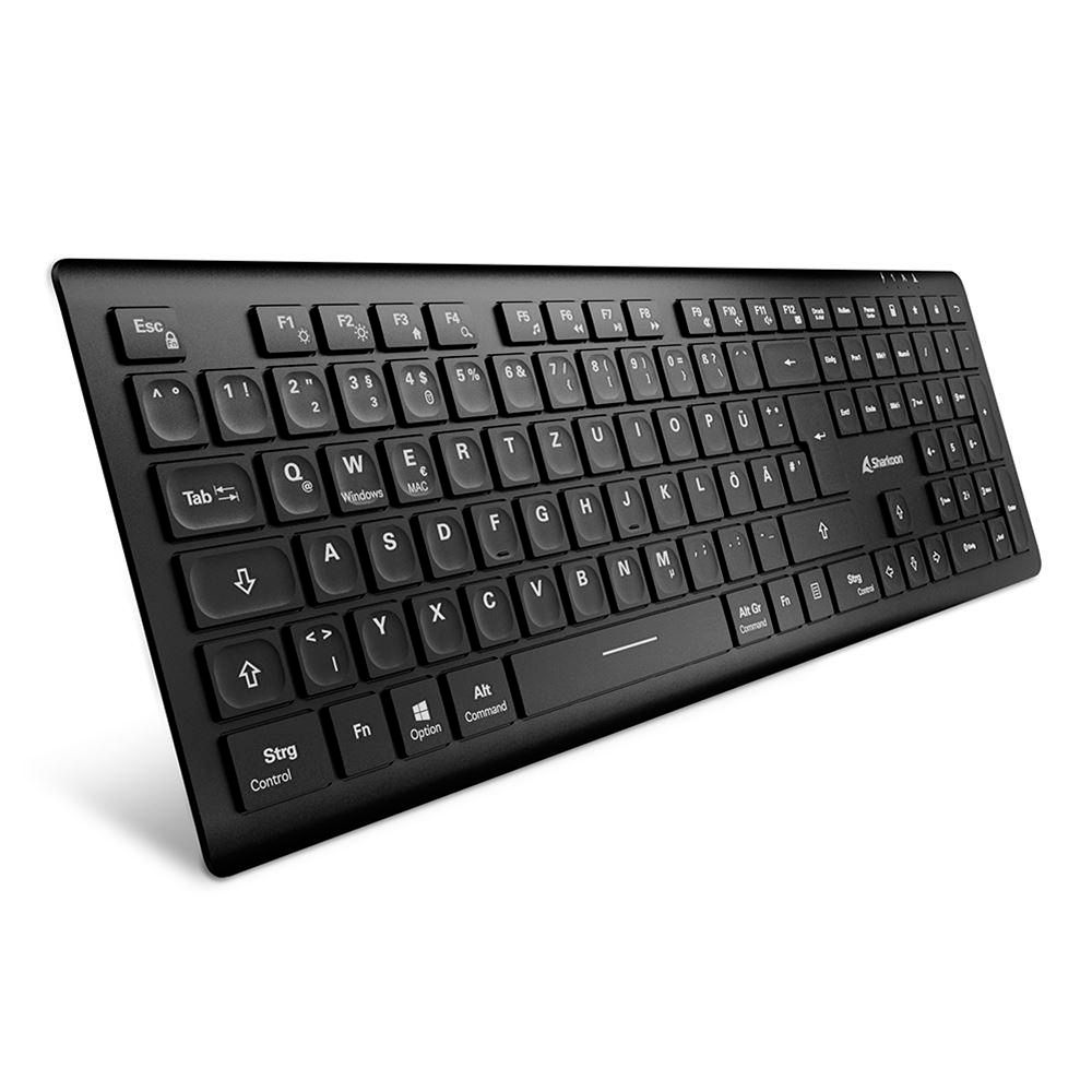 Officepal K30W Bk Keyboard 