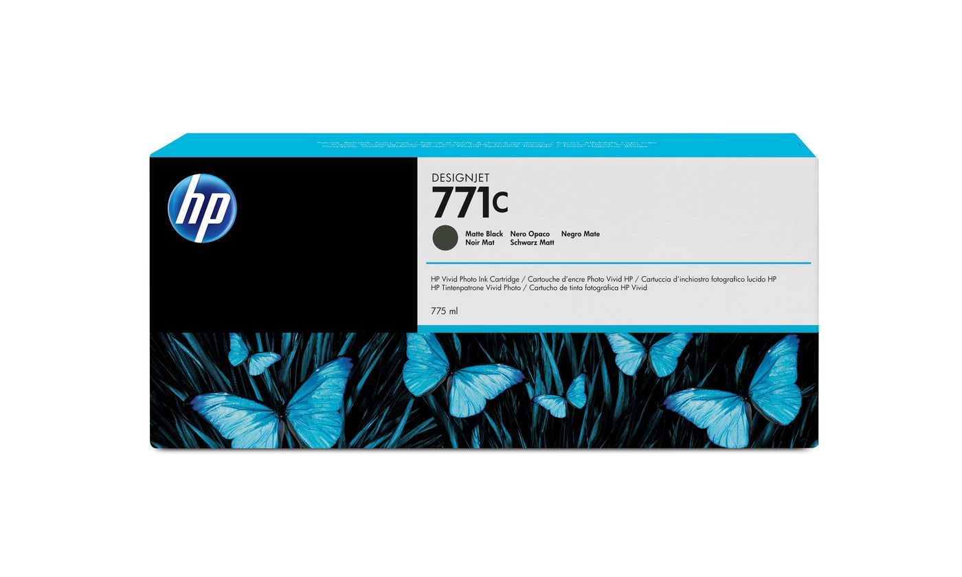 HP 771C 775ML MATTE BLACK INK CARTRIDGE