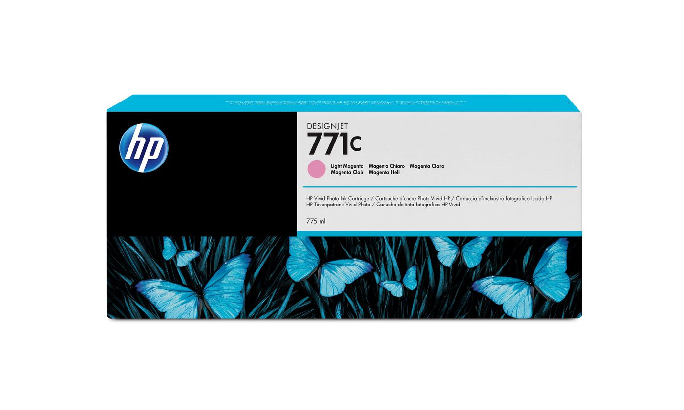 HP 771C 775ML LT MAGENTA INK CARTRIDGE