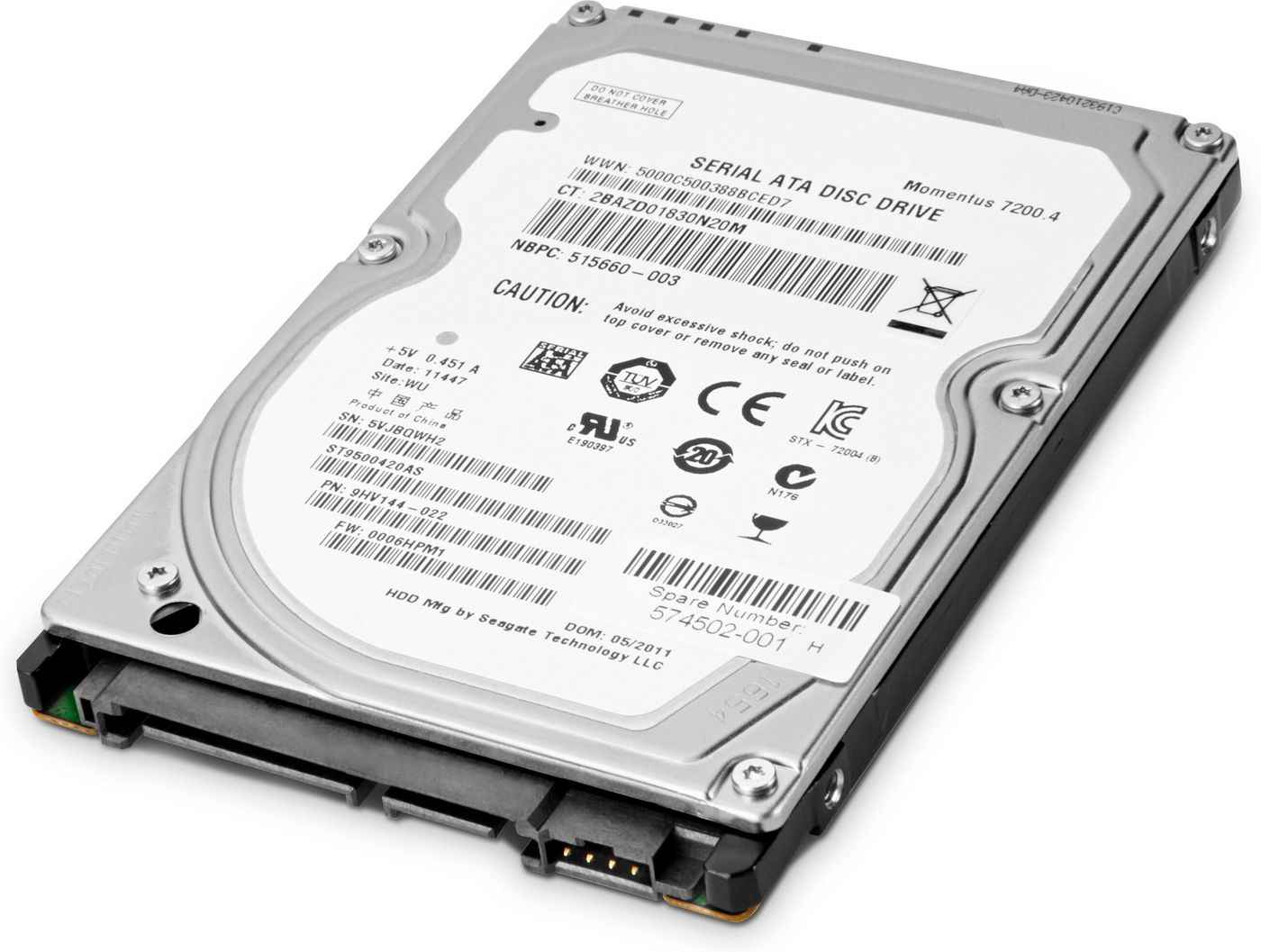 1TB Enterpr. SATA 7200 HDD