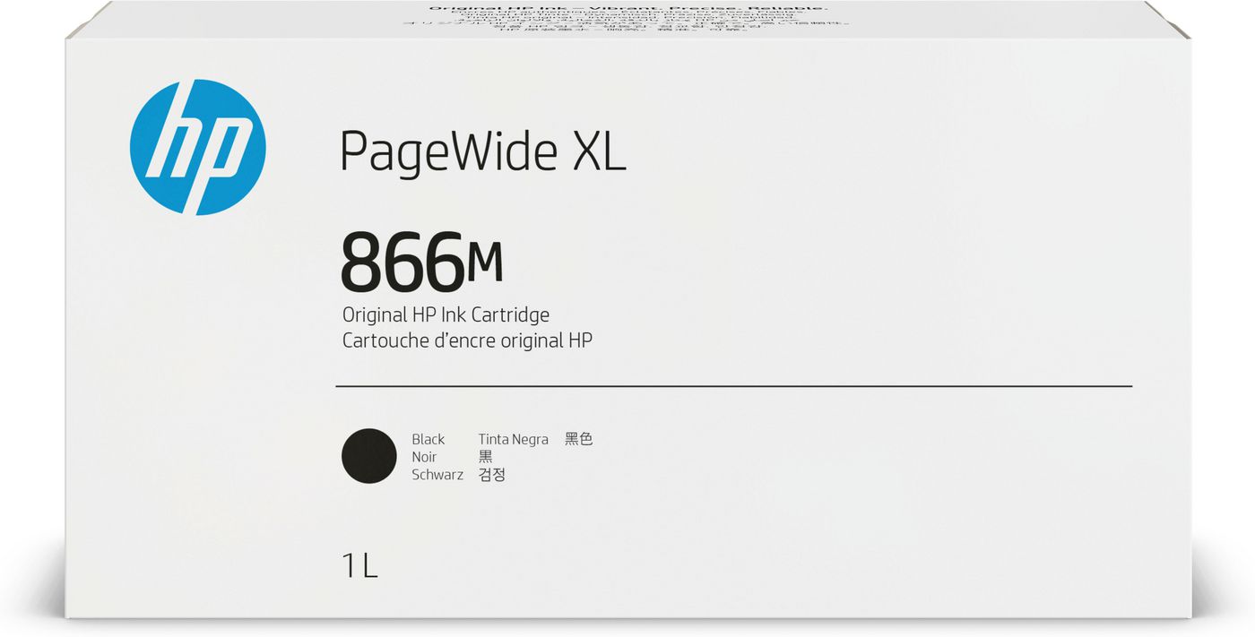866M 1-Liter Black Pagewide 