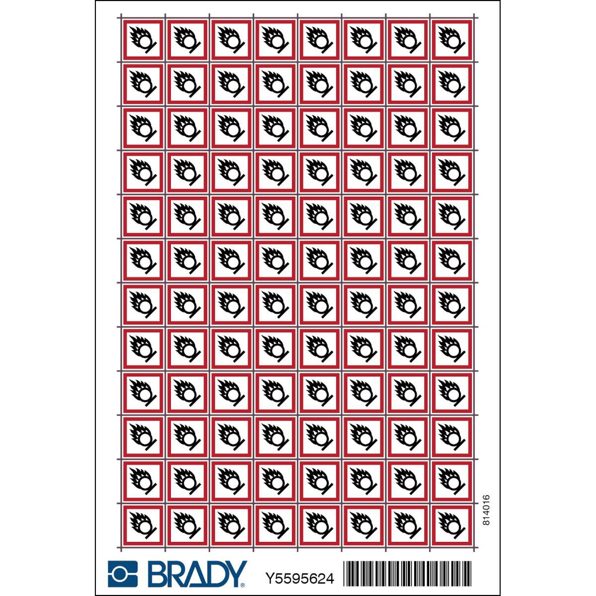 GHS Symbol - GHS03 - Oxidising