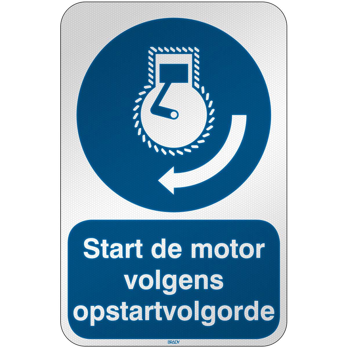 ISO Safety Sign - Start