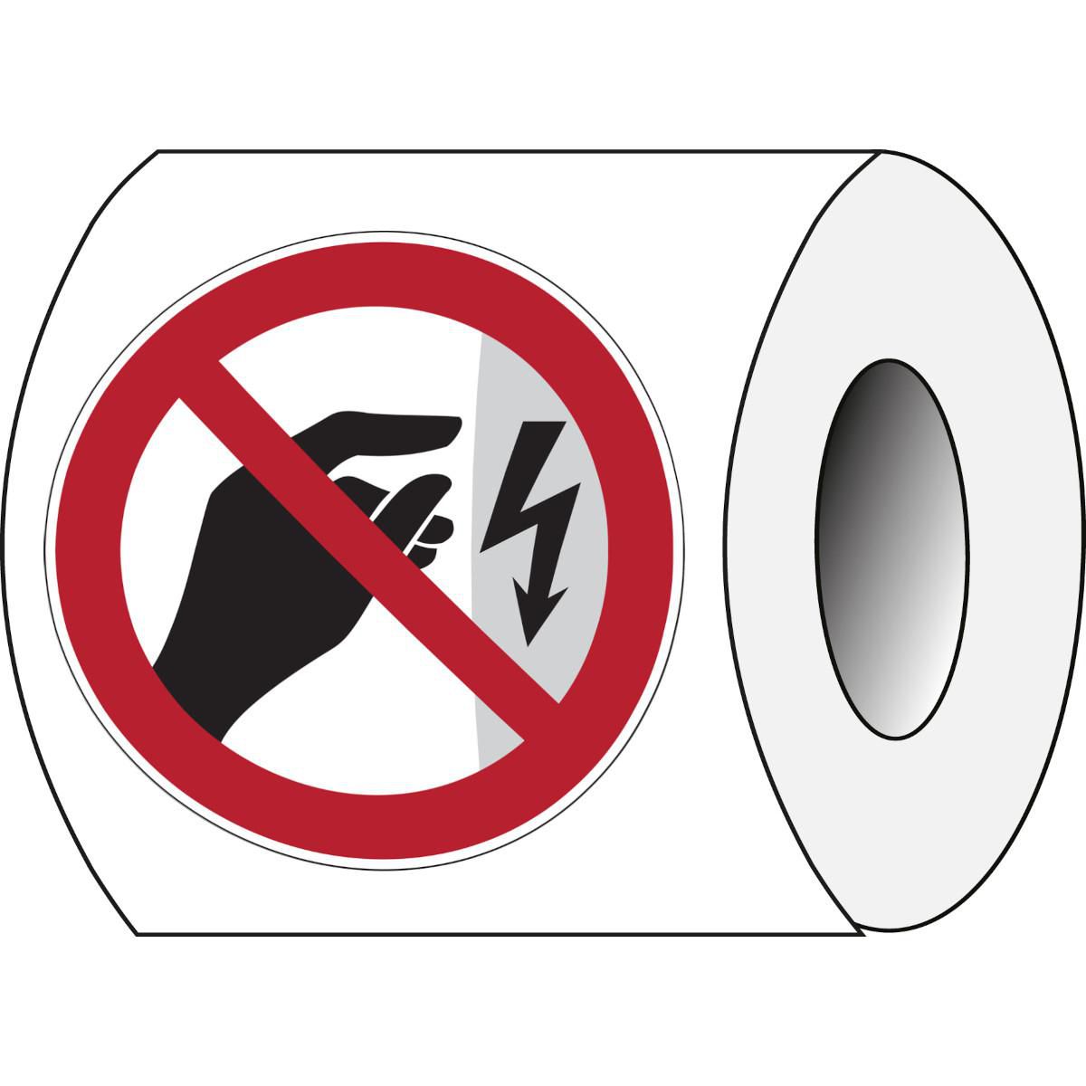 Prohibition Signs on Roll - 