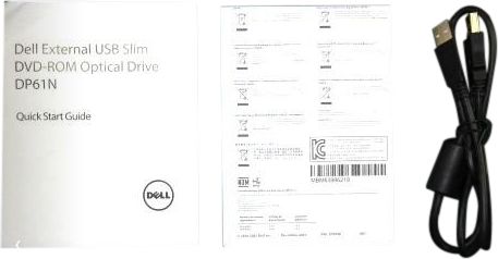 External USB Slim DVD +/- RW 