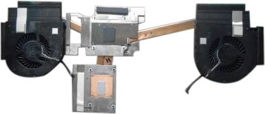Heatsink assembly with fan 