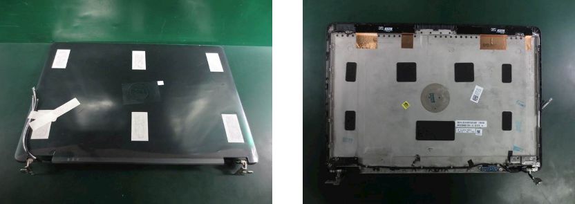 14" LCD back cover assembly 