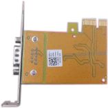 PCIe serial I/O card assembly