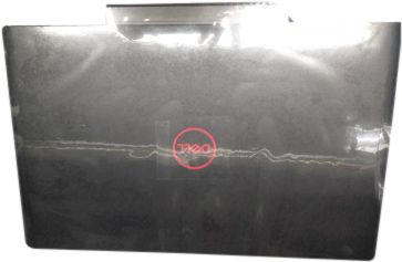 Black FHD LCD back cover with