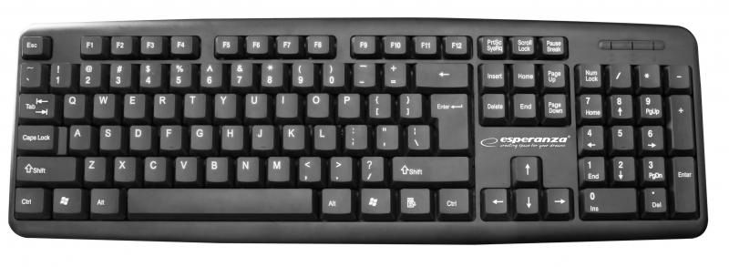 Keyboard Usb Black