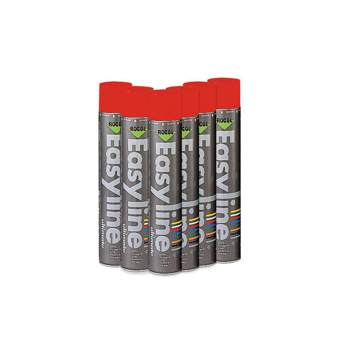 Permanent Easyline Paint - Red