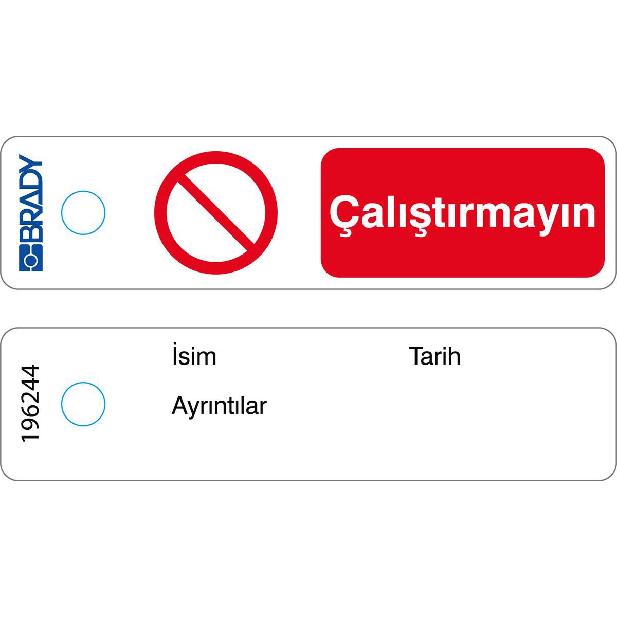 Mini Tag - Do Not Operate - TK