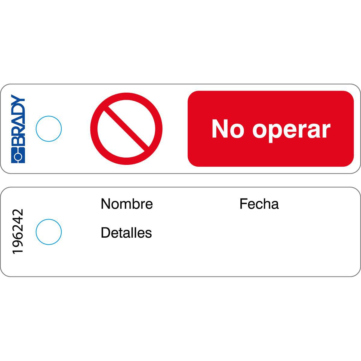 Mini Tag - Do Not Operate - ED