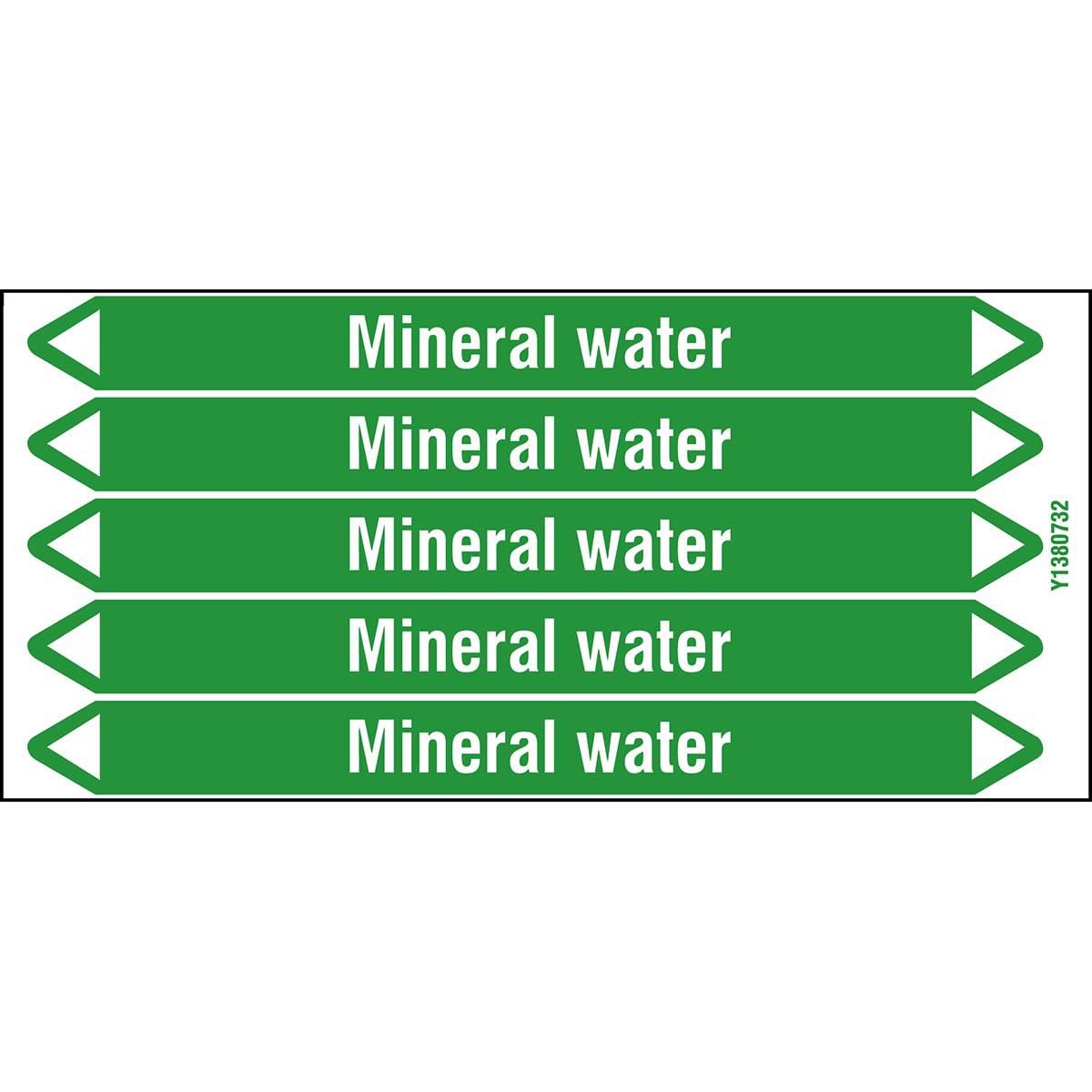 Individual Pipe Markers on a 