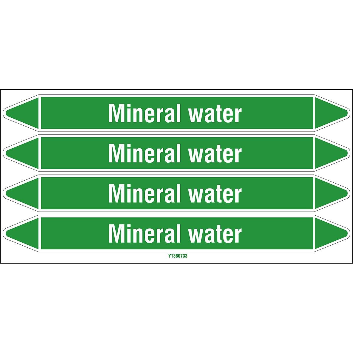 Individual Pipe Markers on a 