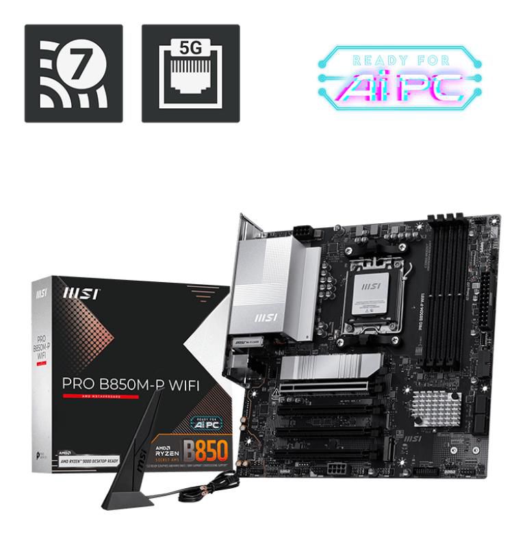 Amd B850 Socket Am5 Micro Atx