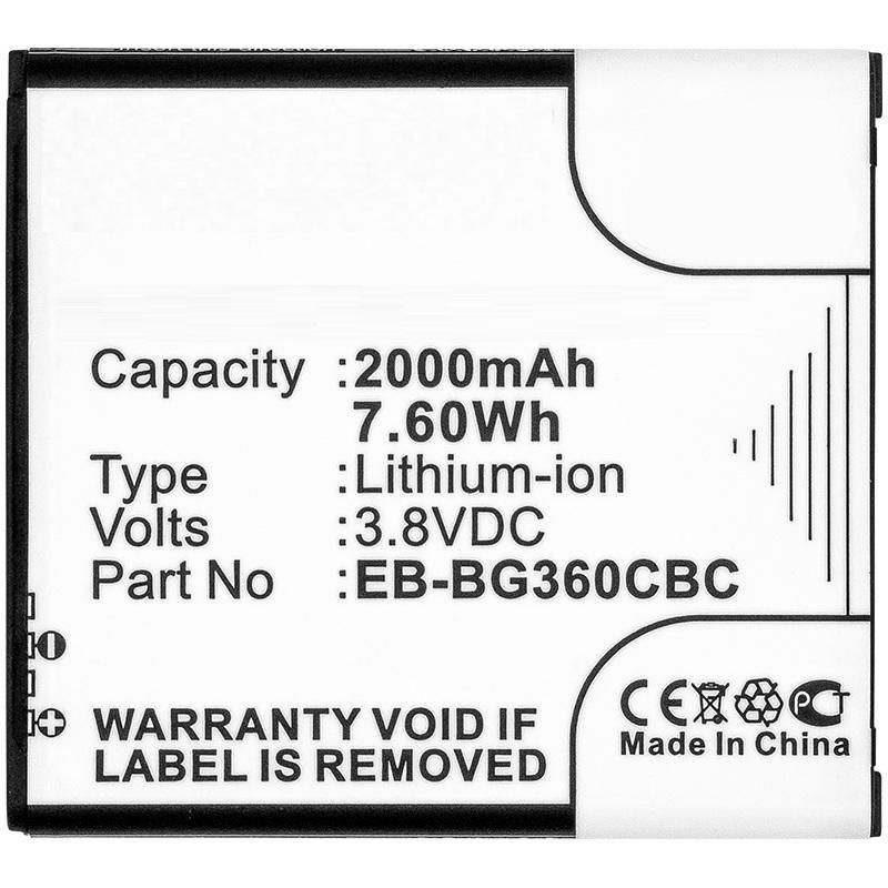 Battery 7.60Wh Li-ion 3.8V