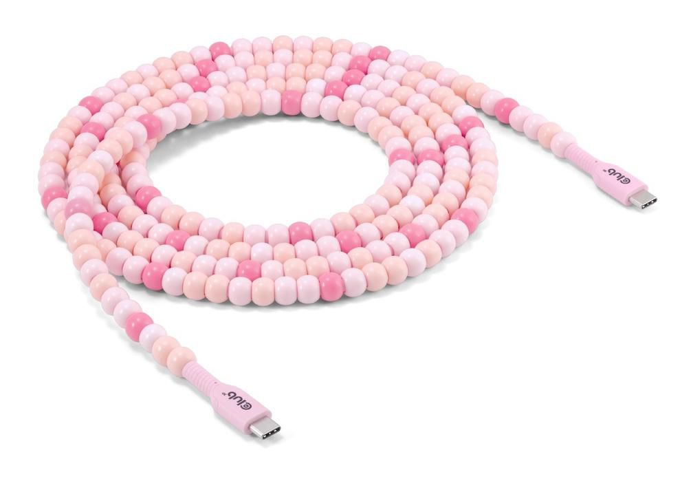 Usb-C Beaded Cable Pink
